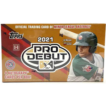 2021 Pro Debut Baseball Hobby Box