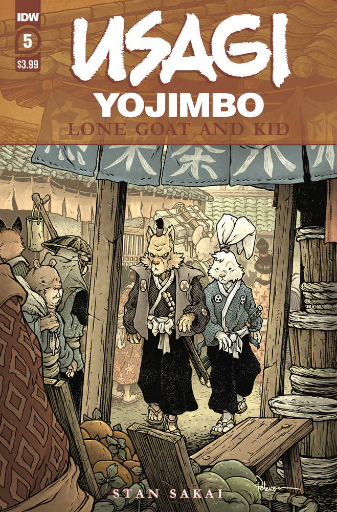 Usagi Yojimbo Lone Goat & Kid