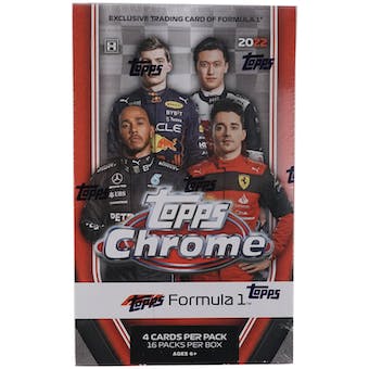 2022 Topps Chrome Formula 1 Racing Lite Box