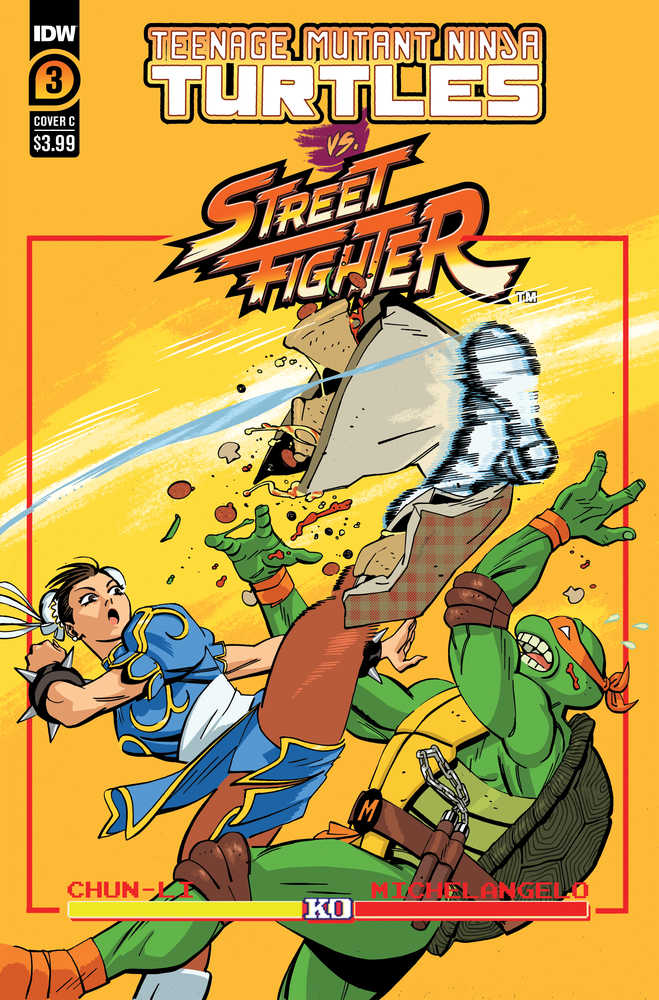 Teenage Mutant Ninja Turtles vs Street Fighter