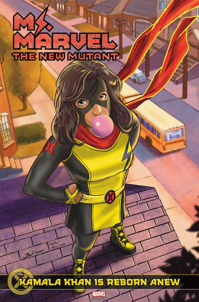Ms. Marvel: The New Mutant 4 Benjamin Su Homage Variant