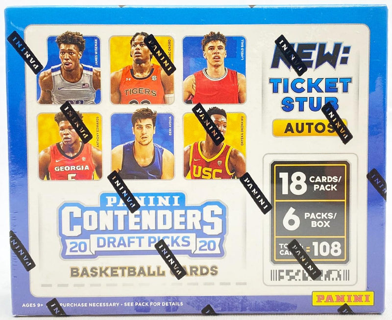 2020/21 Panini Contenders Draft Picks Basketball Hobby Box