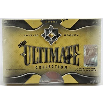 2019-20 Upper Deck Ultimate Collection Hockey Hobby Box