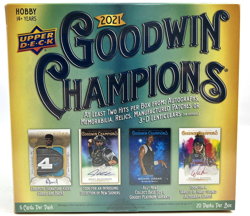 2021 Upper Deck Goodwin Champions Hobby Box