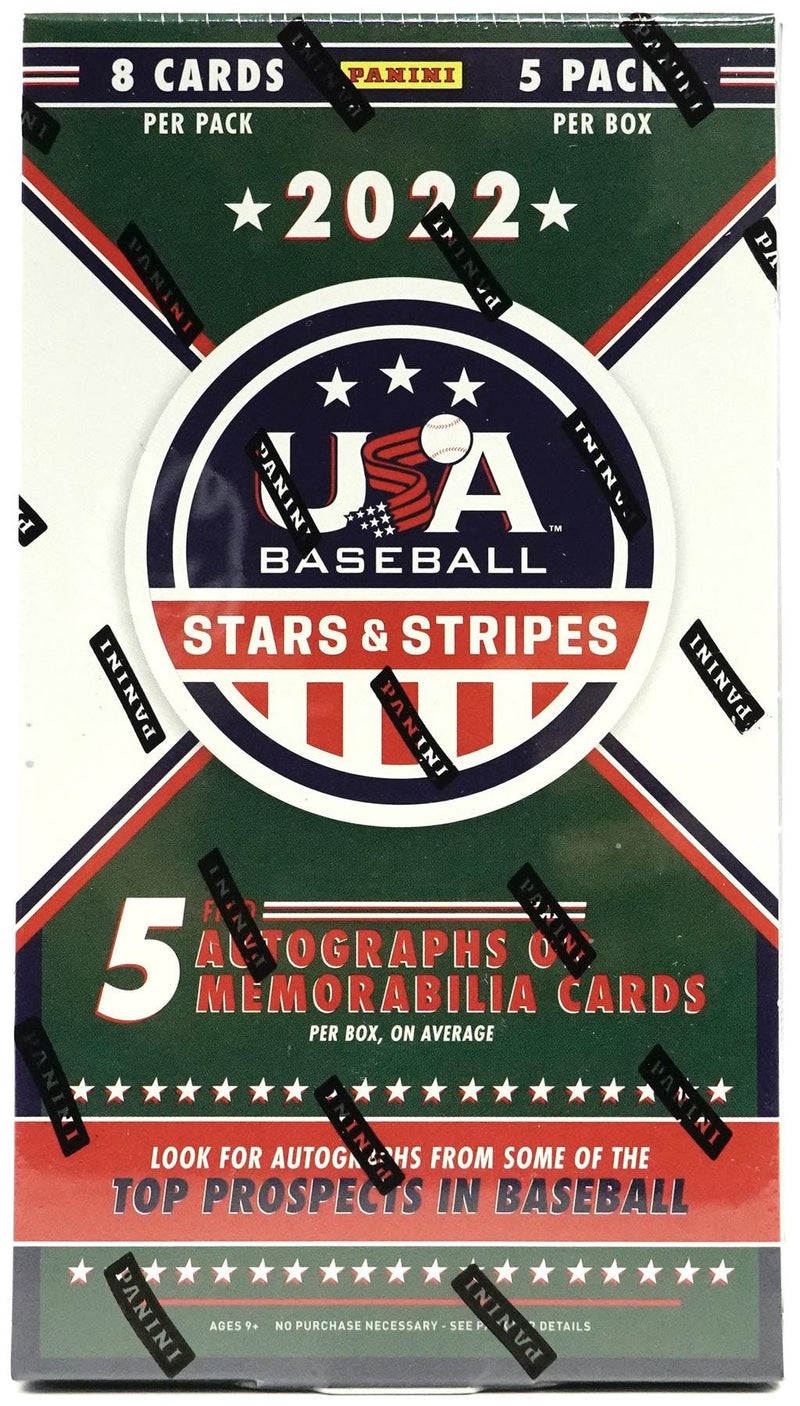 2022 Panini USA Stars & Stripes Baseball Hobby Box