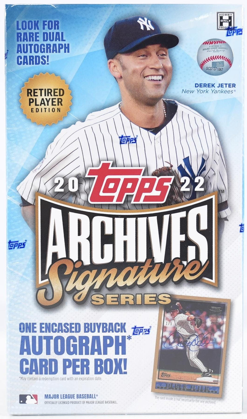 2022 Topps Archives Signature Series Retired Player Ed Baseball Box