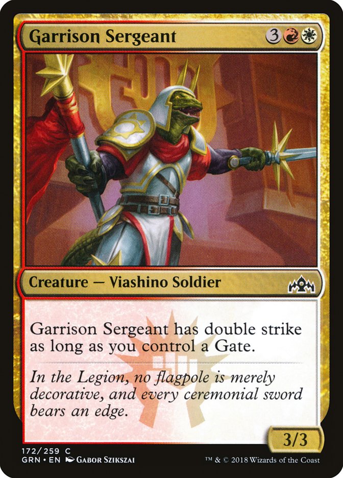 Garrison Sergeant [Guilds of Ravnica]