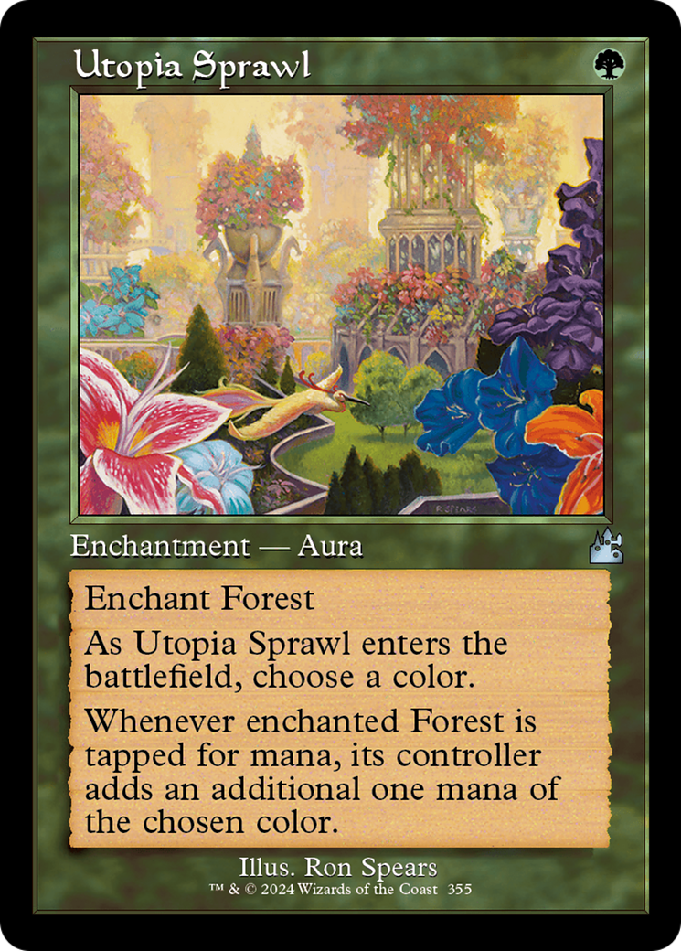 Utopia Sprawl (Retro Frame) [Ravnica Remastered]