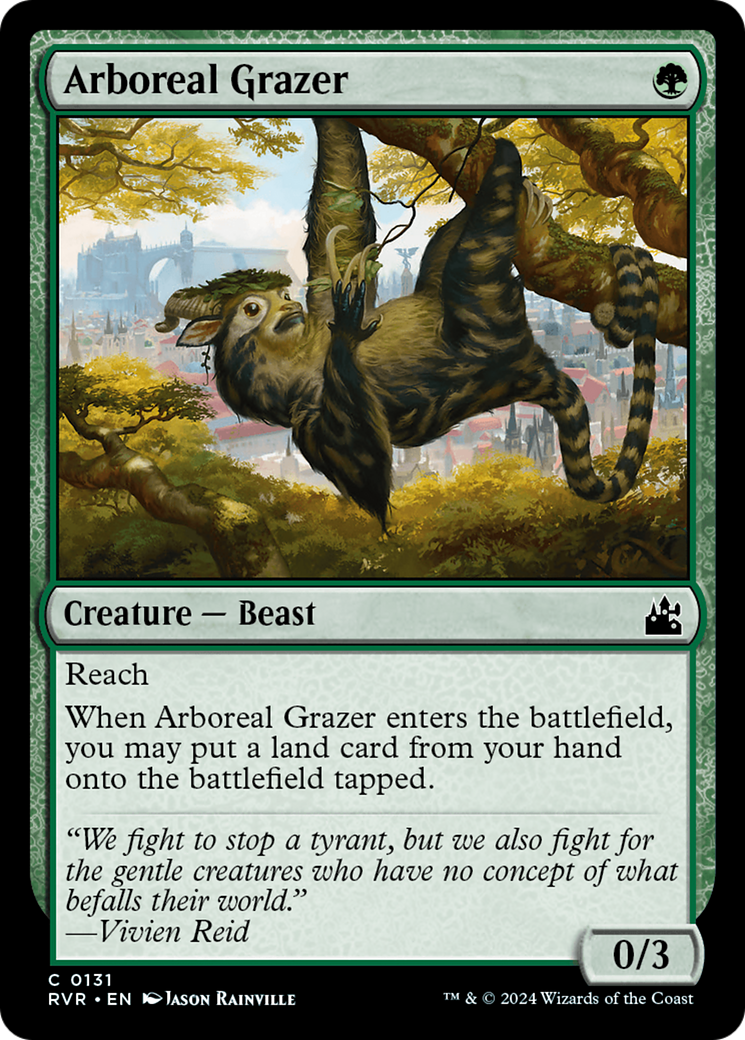 Arboreal Grazer [Ravnica Remastered]