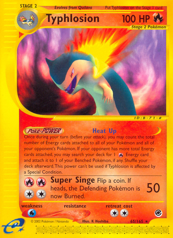 Typhlosion (65/165) [Expedition: Base Set]