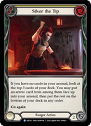 Silver the Tip (Yellow) [U-ARC052] (Arcane Rising Unlimited)  Unlimited Rainbow Foil