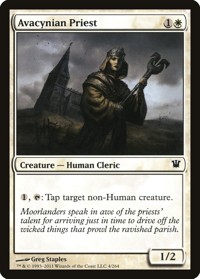 Avacynian Priest [Innistrad]