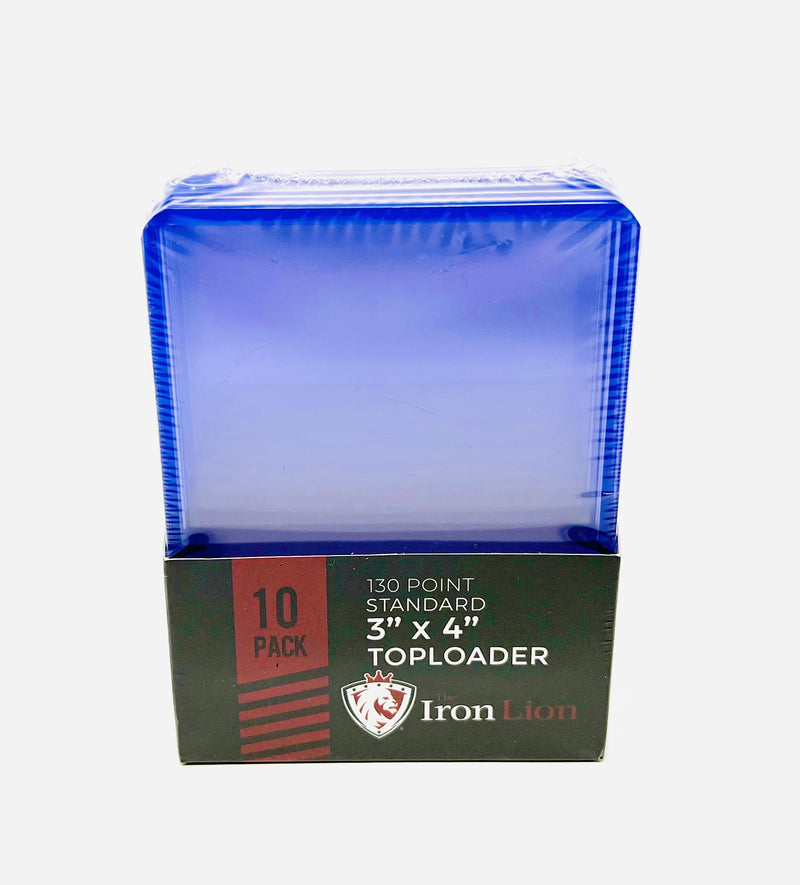 130 POINT THE IRON LION TOPLOADER 10 PACK