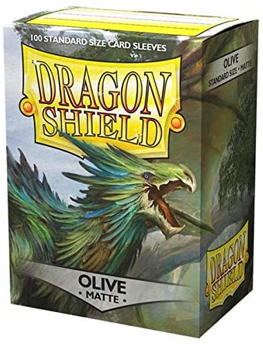Dragon Shield Olive Matte 100ct
