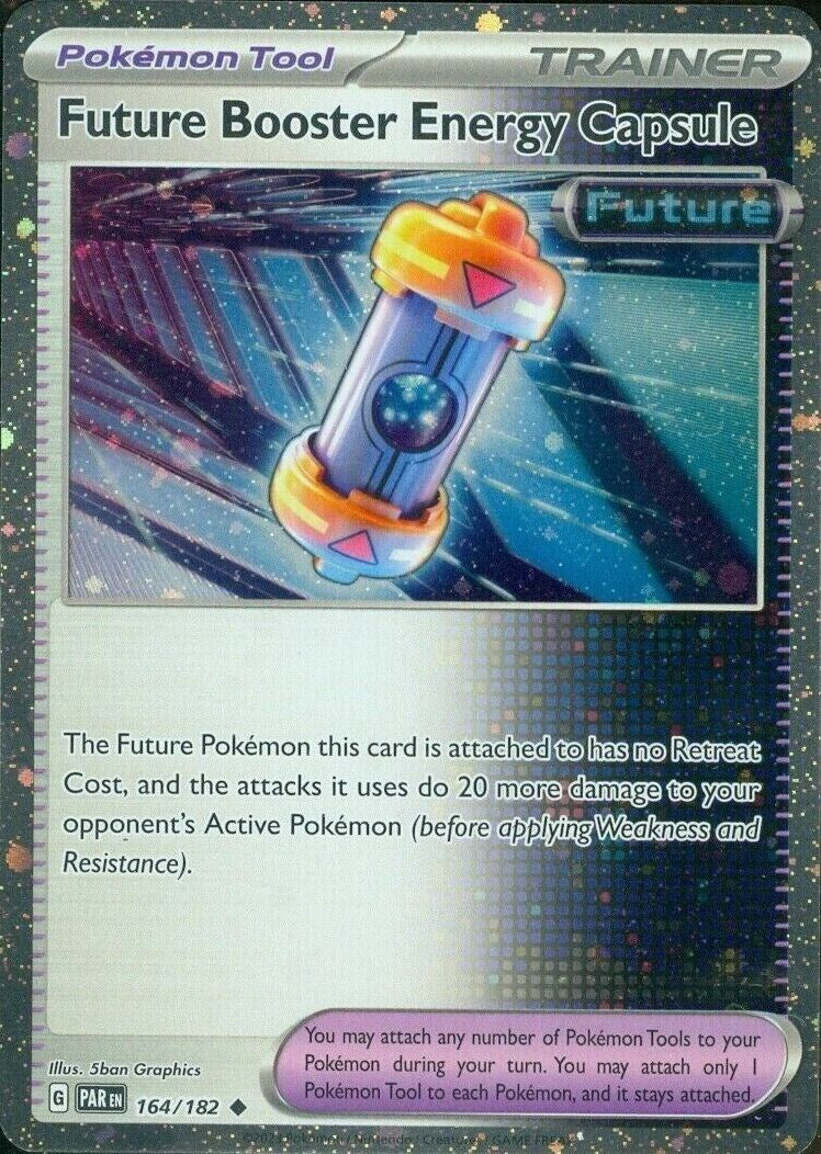 Future Booster Energy Capsule (164/182) (Cosmos Holo) [Scarlet & Violet: Paradox Rift]