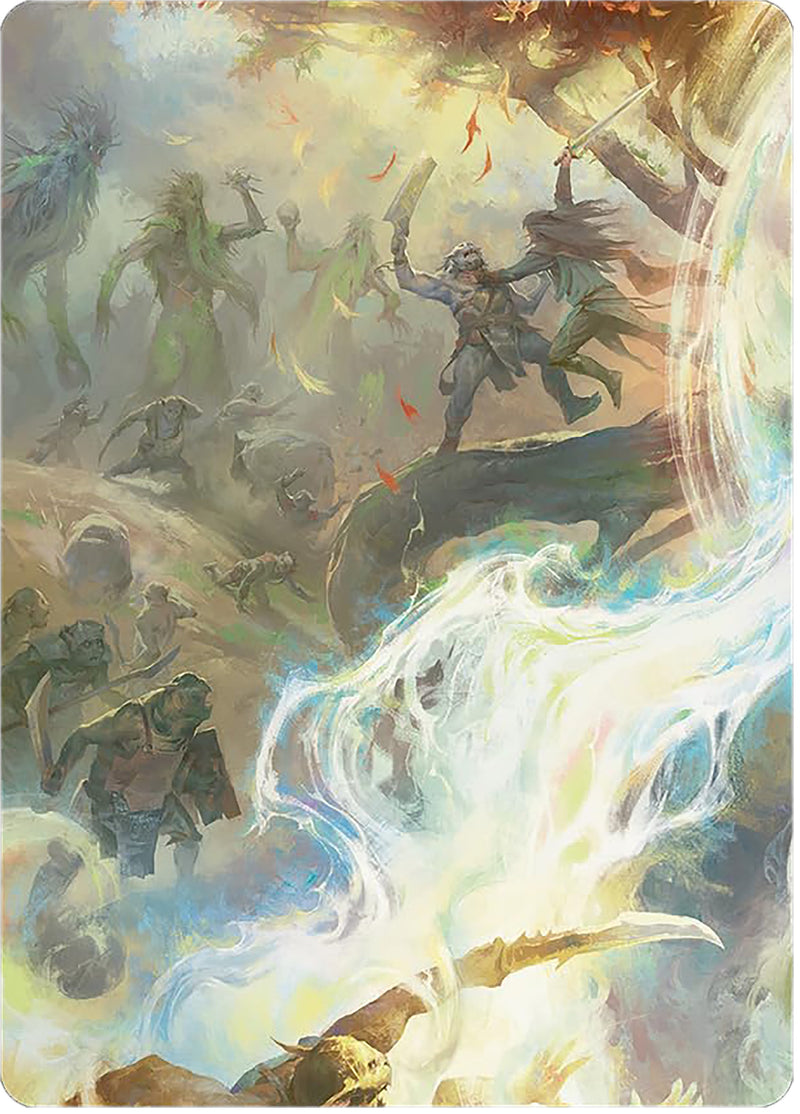 Arboreal Alliance Art Card [The Lord of the Rings: Tales of Middle-earth Art Series]