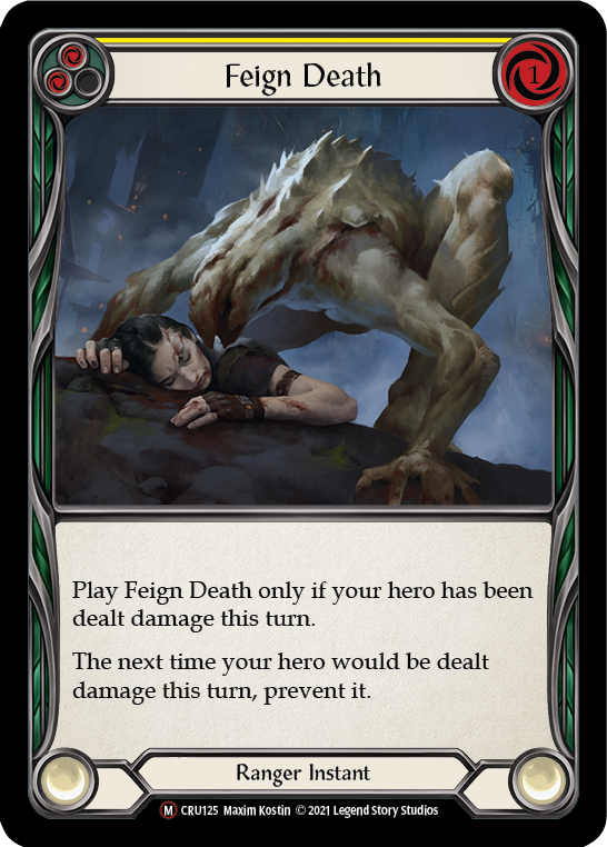 Feign Death [U-CRU125] (Crucible of War Unlimited)  Unlimited Normal