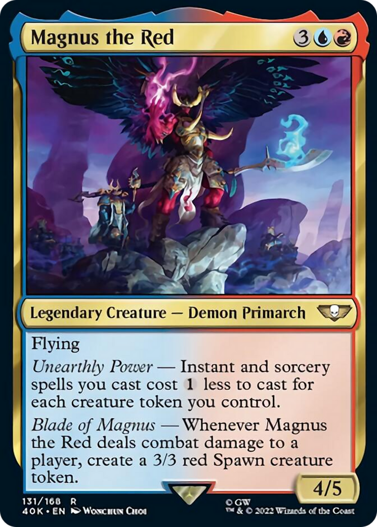 Magnus the Red (Surge Foil) [Warhammer 40,000]