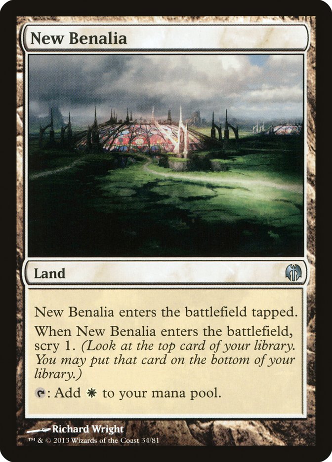 New Benalia [Duel Decks: Heroes vs. Monsters]