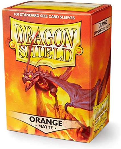 Dragon Shield Orange Matte 100ct.