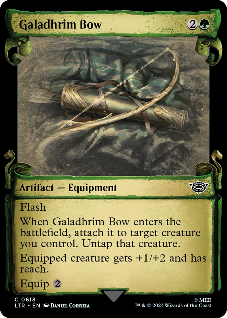 Galadhrim Bow [The Lord of the Rings: Tales of Middle-Earth Showcase Scrolls]