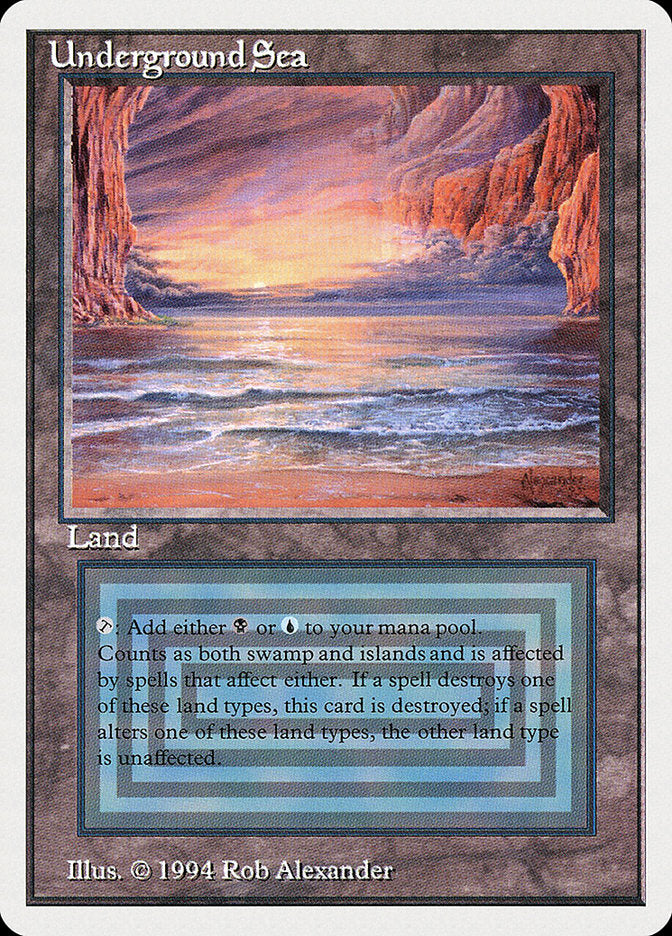 summer mtg cards MAGIC Draw a card if an opponent has cast a blue or black spell this turn Taiga Summer Magic /