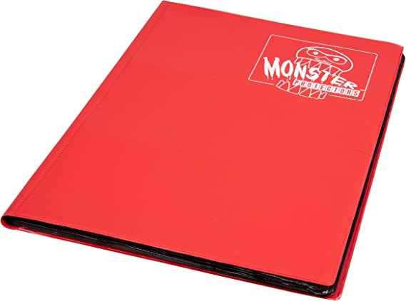 Monster Binder 9 Pocket: Red