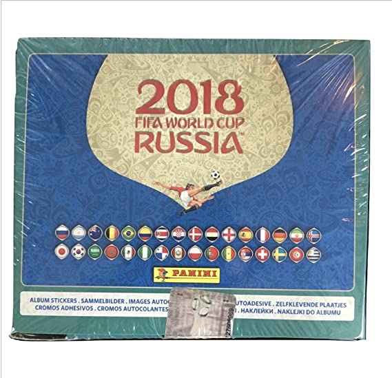 2018 Panini FIFA World Cup Stickers Retail Box