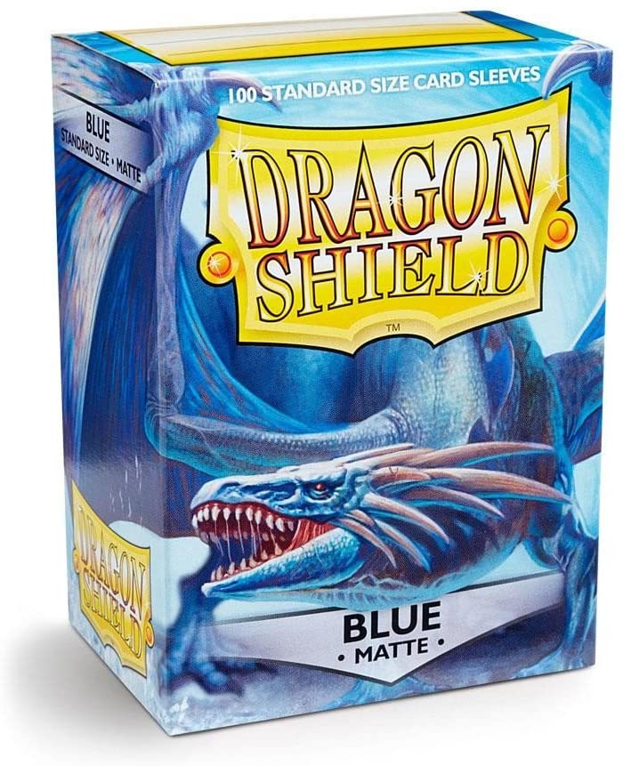 Dragon Shield Blue Matte 100ct