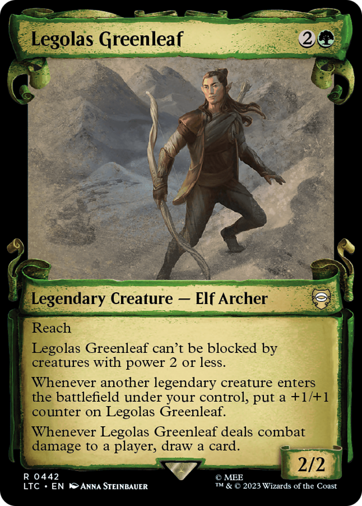 Legolas Greenleaf [The Lord of the Rings: Tales of Middle-Earth Commander Showcase Scrolls]