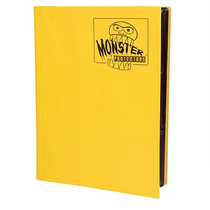 Monster Binder 9 Pocket: Matte Yellow