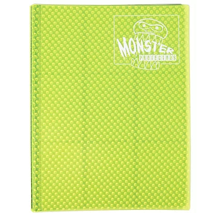 Monster Binder 9 Pocket: Holo Highlighter Yellow