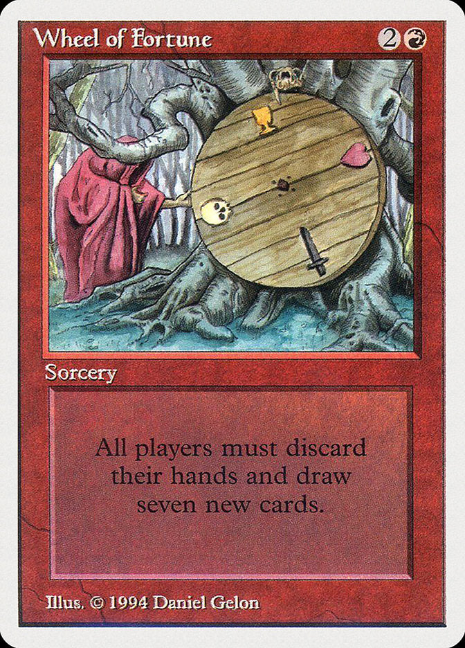 red wheel cards mtg of Fortune You could win a pointy sitck Wheel of Fortune - Custom
