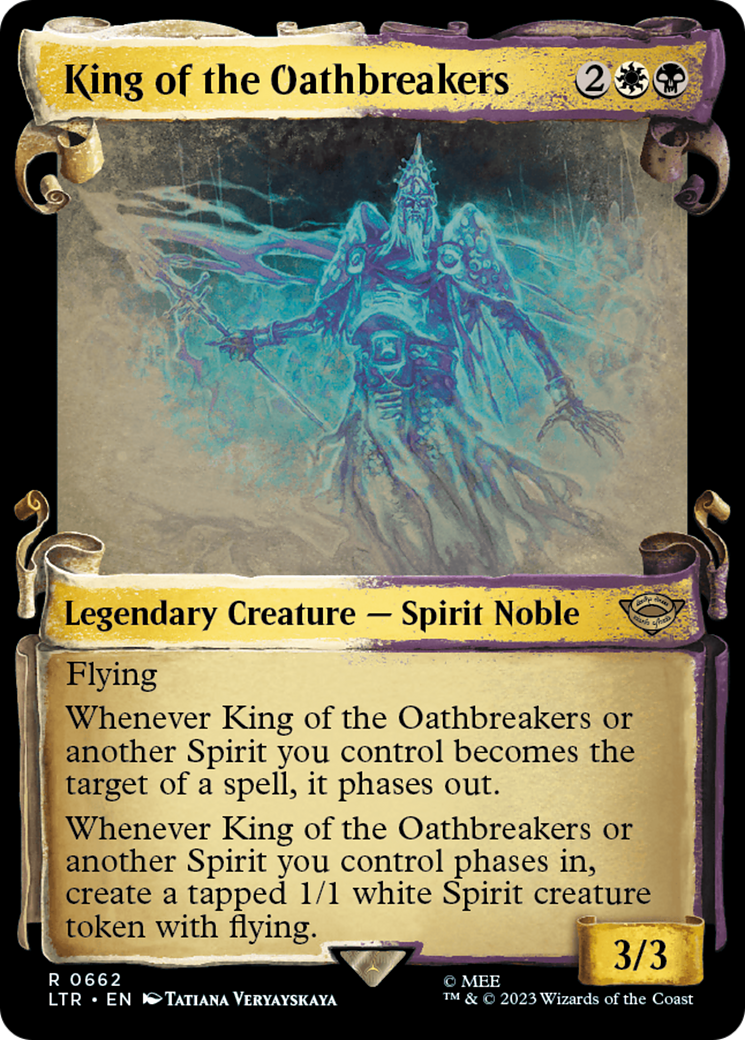 King of the Oathbreakers [The Lord of the Rings: Tales of Middle-Earth Showcase Scrolls]