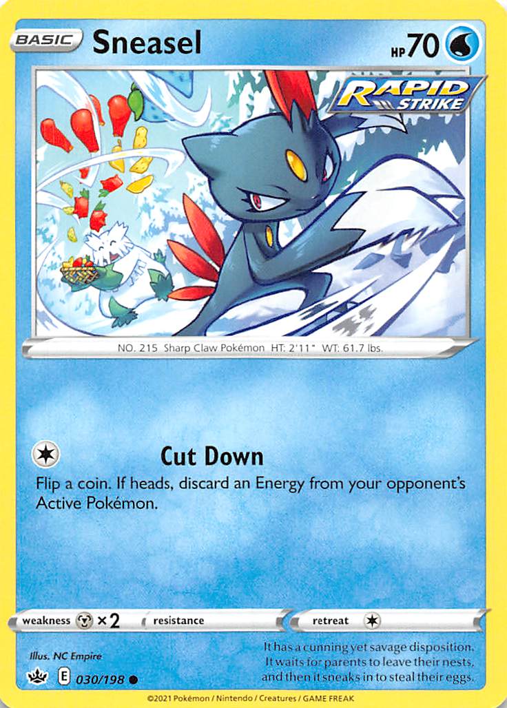 Sneasel (030/198) [Sword & Shield: Chilling Reign]