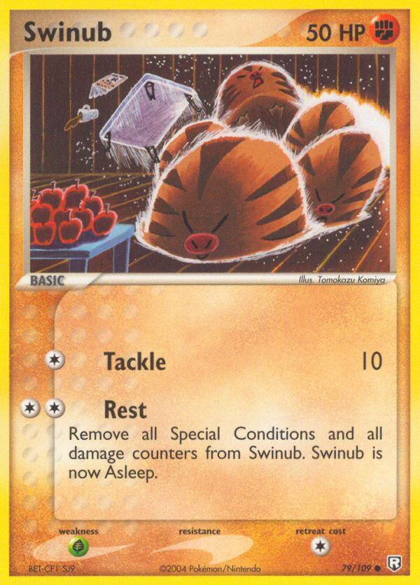 Swinub (79/109) [EX: Team Rocket Returns]