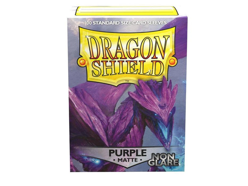 Dragon Shield Purple Matte Non-Glare 100ct