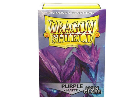 Dragon Shield Purple Matte Non-Glare 100ct