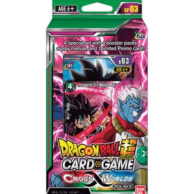 Dragon Ball Super CCG - Cross Worlds Special Pack Set