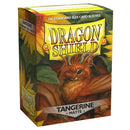 Dragon Shield Tangerine Matte 100ct