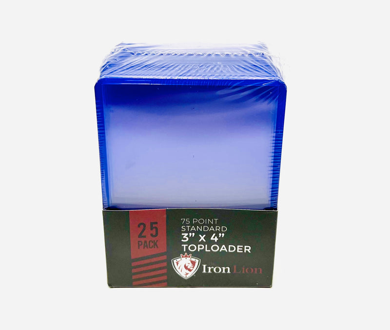 75 POINT THE IRON LION TOPLOADER 25 PACK