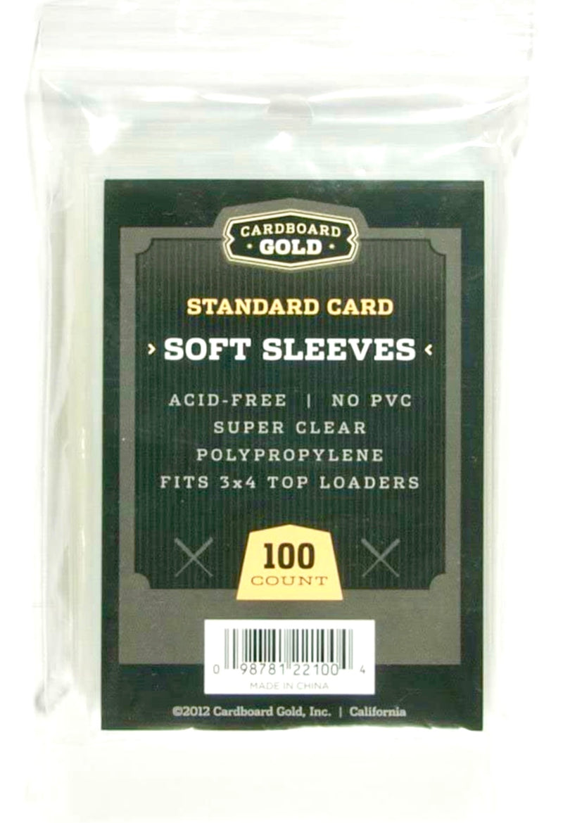 35 POINT CARDBOARD GOLD STANDARD SOFT SLEEVES