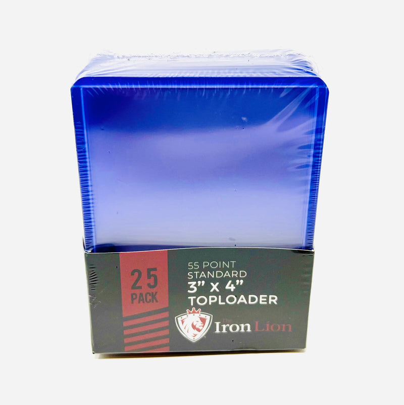 55 POINT THE IRON LION TOPLOADER 25 PACK