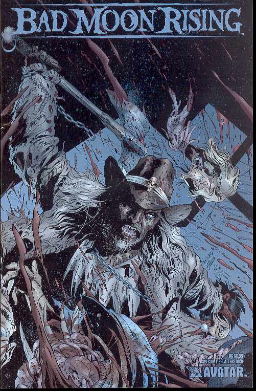 BAD MOON RISING SPECIAL SPLATTER CVR