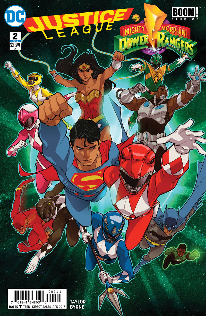 JUSTICE LEAGUE POWER RANGERS