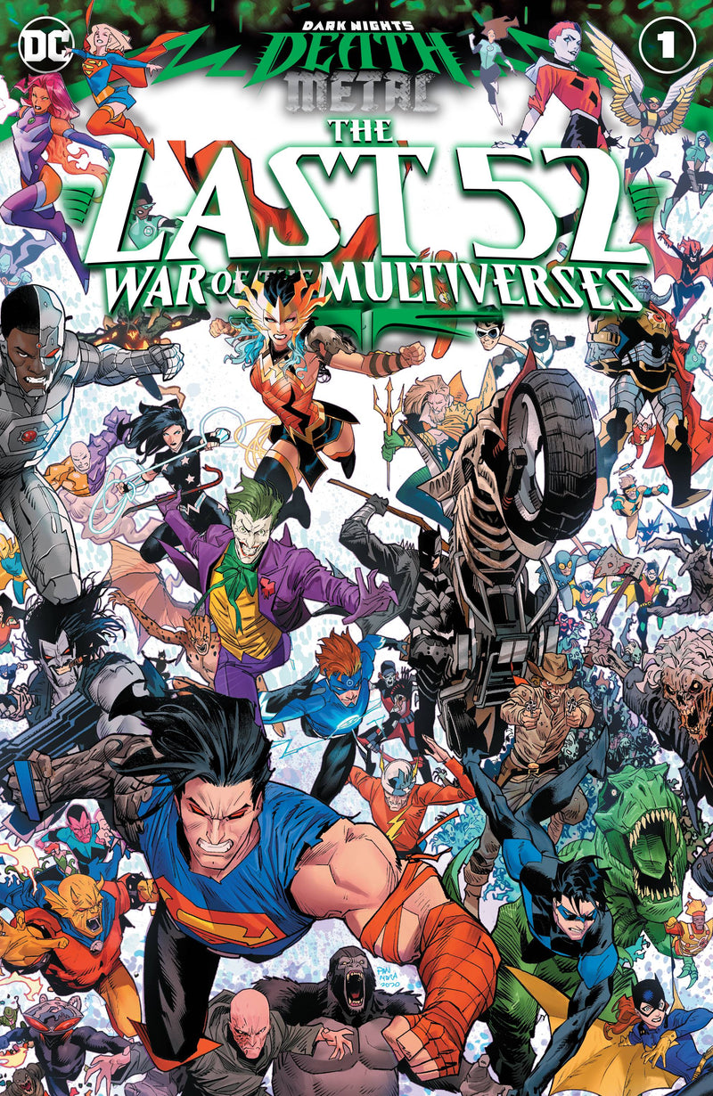 DARK NIGHTS DEATH METAL LAST 52 WAR MULTIVERSE