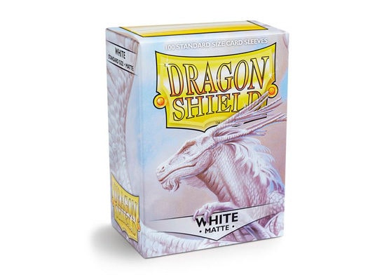 Dragon Shield White Matte 100ct