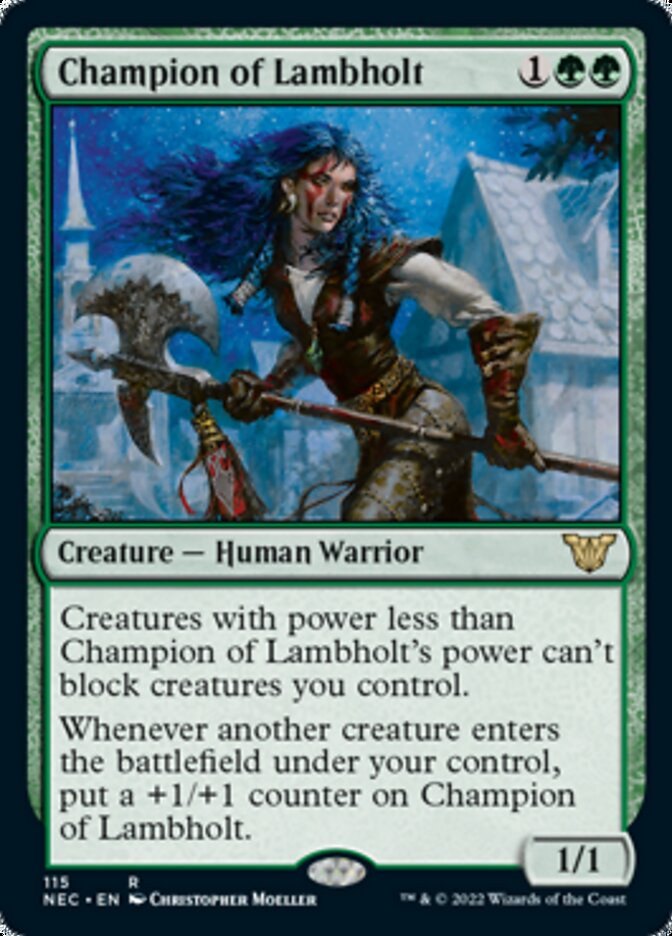 Champion of Lambholt [Kamigawa: Neon Dynasty Commander]