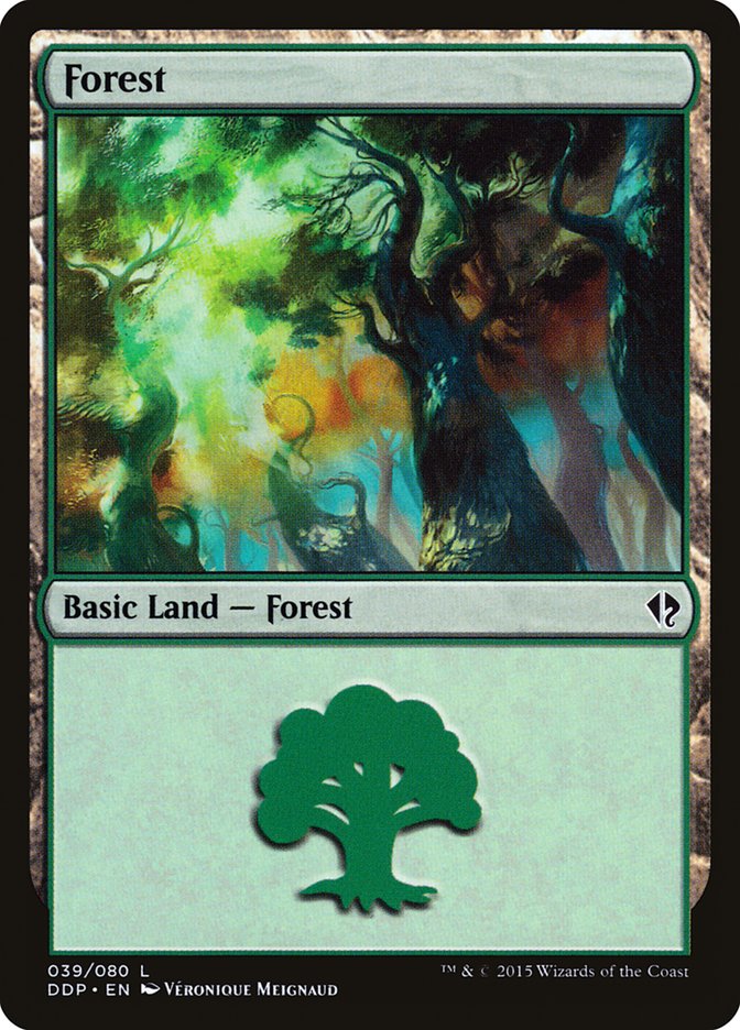 Forest (39) [Duel Decks: Zendikar vs. Eldrazi]