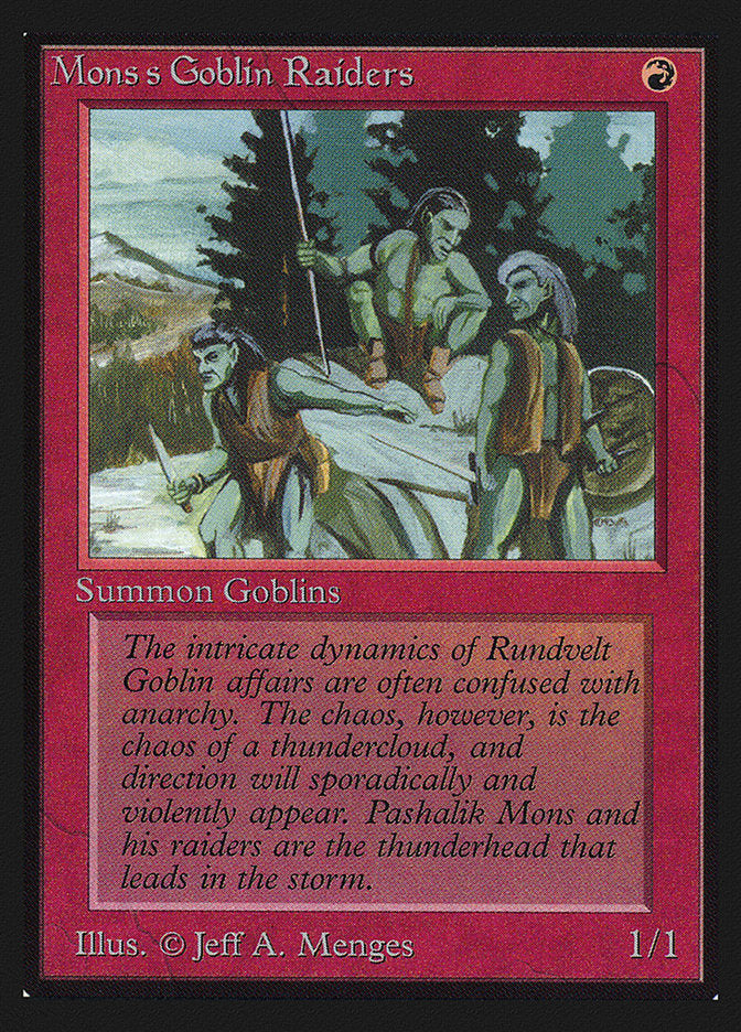 Mons's Goblin Raiders [Collectors' Edition]